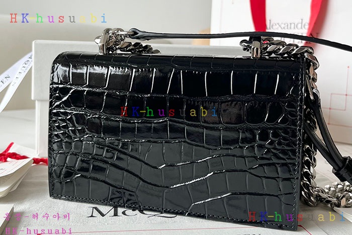 ★미러급★알렉산더 맥퀸 미니 주얼 포링 사첼백 756521-12