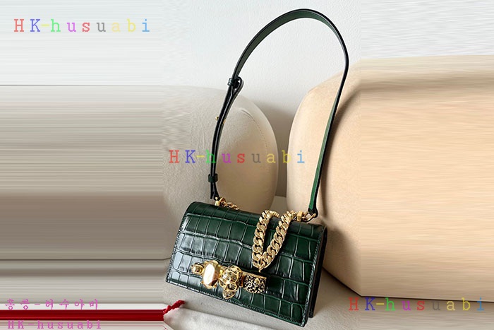 ★미러급★알렉산더 맥퀸 미니 주얼 포링 사첼백 756521-14