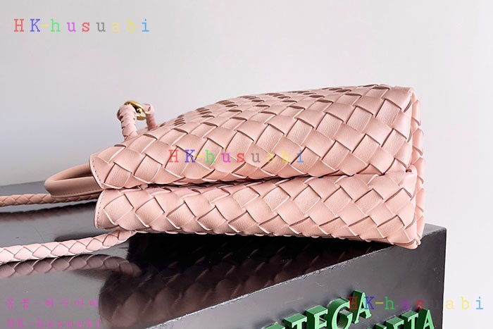 ★미러급★보테가 베네타 인트레치아토 레더 미디엄 토트백 766016