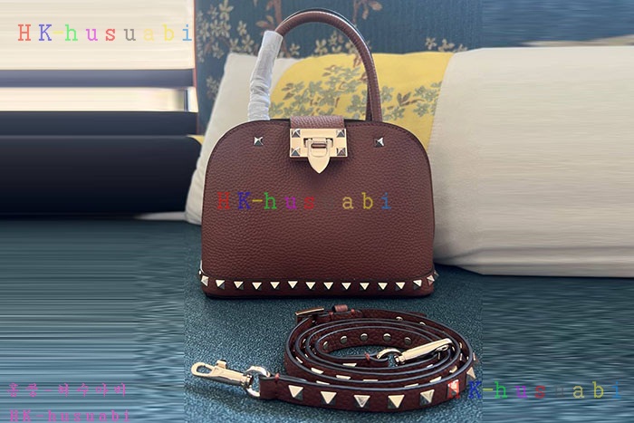 ★미러급★발렌티노 가라바니 락스터드 스몰 핸드백 5W0B0Q69-3