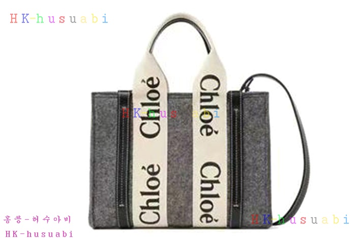 ★미러급★끌로에 펠트 스몰 WOODY 토트백 CHC23AS397-10