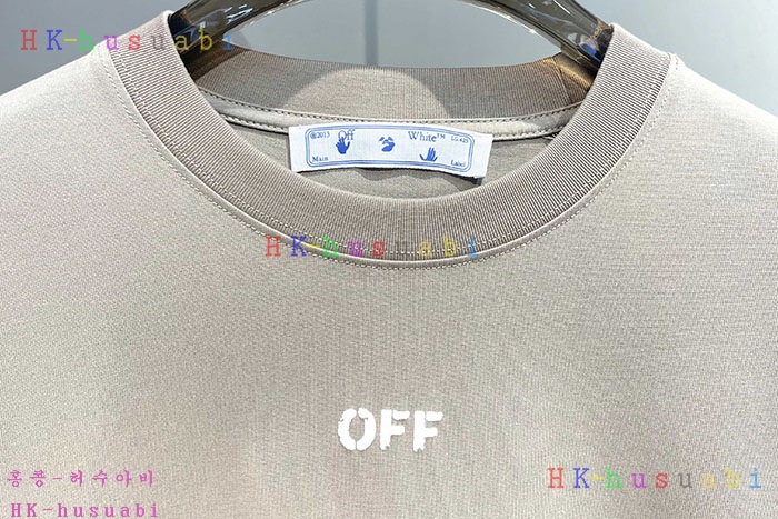 NEW 오프화이트 반팔티 신상 OF 774277