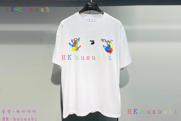 NEW 오프화이트 반팔티 신상 OF 774282